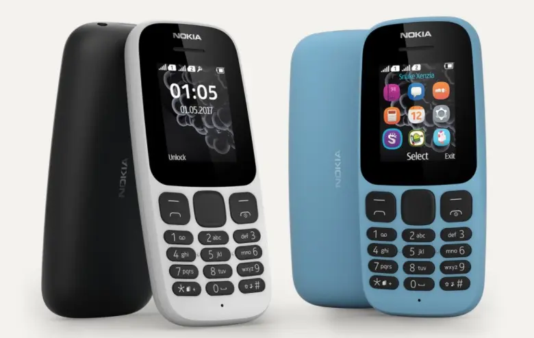 Nokia 105 y 130 son oficiales