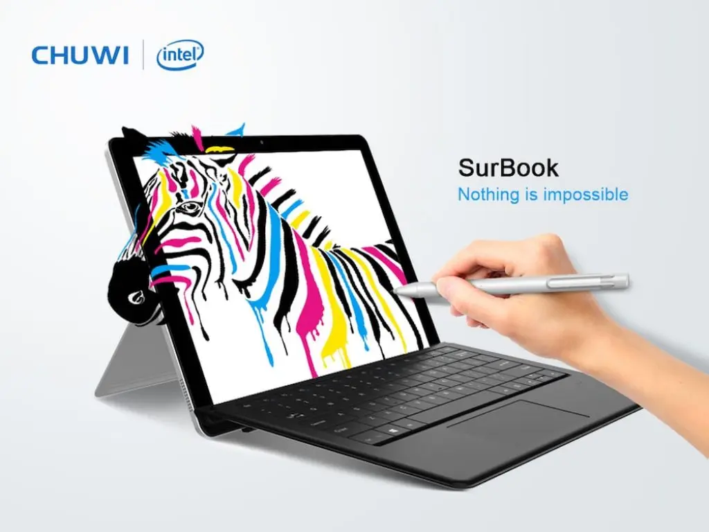 CHUWI SurBook, un portátil convertible 2-en-1 con Windows por ,000 pesos