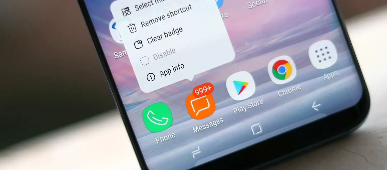 Galaxy S8 con problemas en recibir mensajes de texto