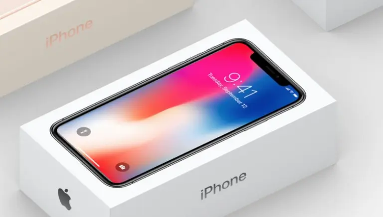 Apple muestra la caja del iPhone X