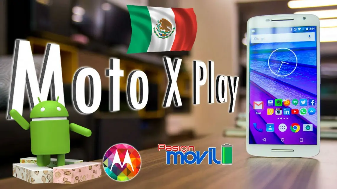 Moto X Play comienza a recibir Android 7.1.1 Nougat en México