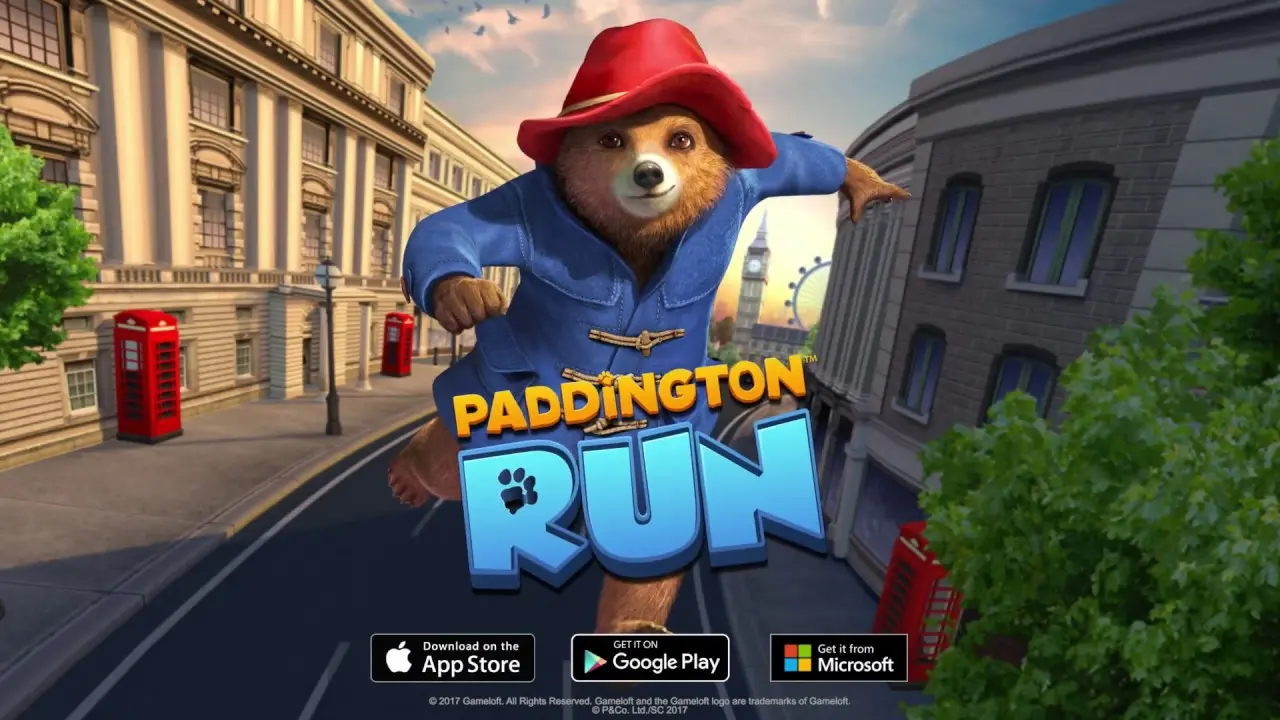 Gameloft presenta al juego Paddington Run para smartphones y tablets