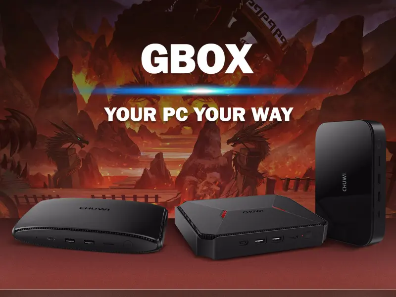 Chuwi presenta oficialmente la Mini PC GBox