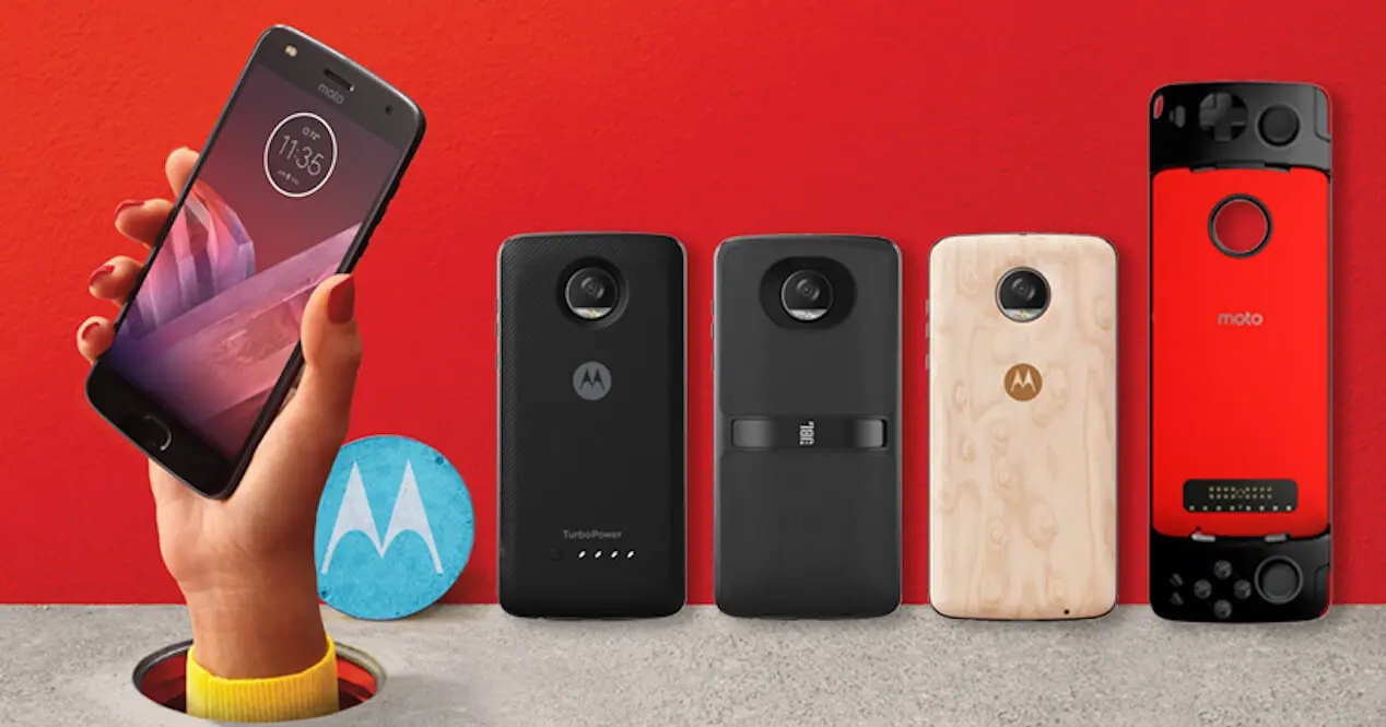 Motorola estrenará 12 nuevos Moto Mods este 2018