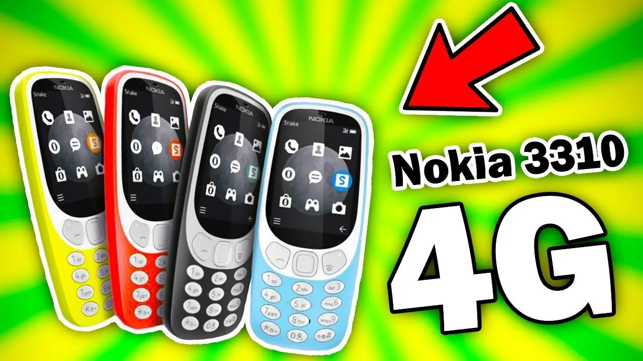 Nokia 3310 4G ya es oficial, el ‘cacahuatito’ es más inteligente con Yun OS