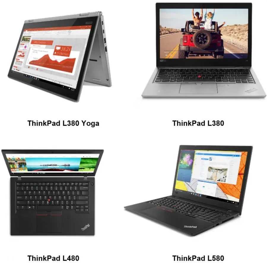Lenovo presenta las líneas ThinkPad X, ThinkPad T y ThinkPad L #CES2018