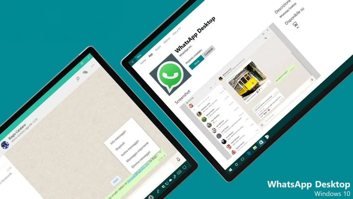 WhatsApp Desktop ya está disponible para Windows 10 a través de Windows Store