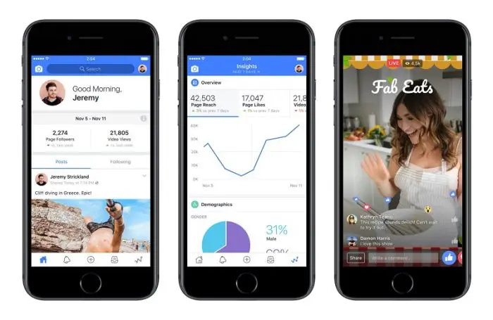 Facebook lanza herramientas para creadores de vídeo