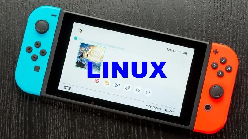 Nintendo Switch fue modificado para instalarle Linux