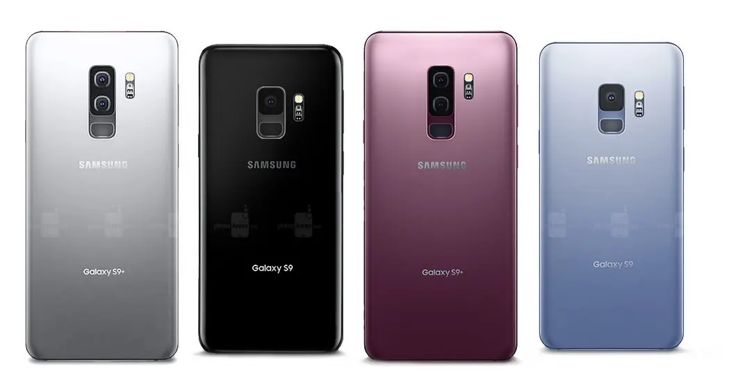 Estos serían los cuatro colores que el Galaxy S9 y S9+ tendrán