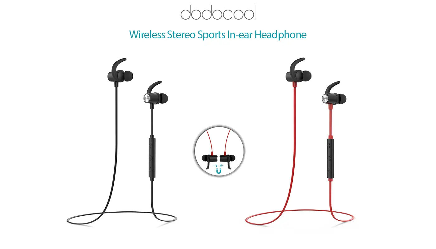 dodocool tiene unos auriculares Bluetooth deportivos por 0 pesos