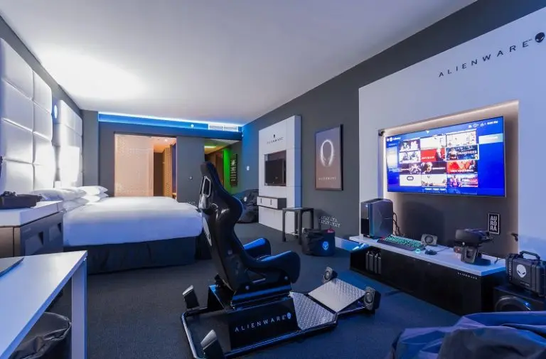 Alienware Room, el cuarto temático del Hotel Hilton para amantes de los videojuegos
