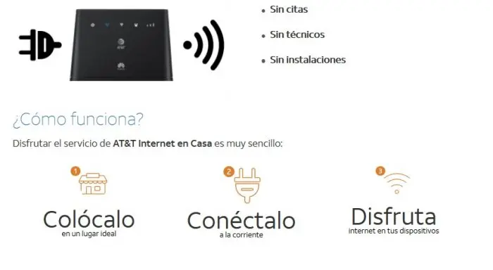 AT&T Internet en Casa ahora en modalidad prepago
