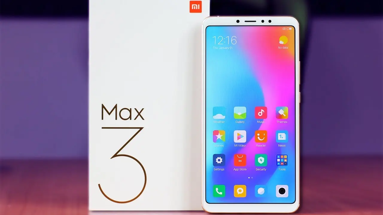 Imagen muestra la caja del Xiaomi Mi Max 3