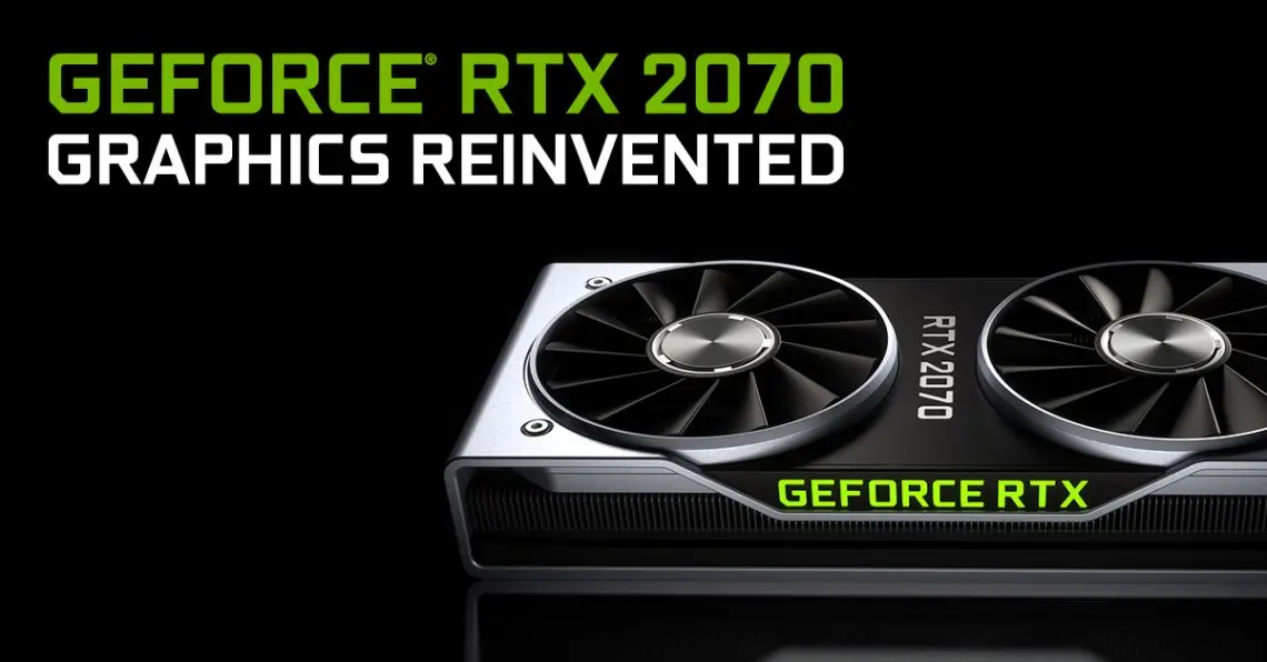 NVIDIA GeForce RTX 2070 con 6 GB GDDR6 y 2304 CUDA Cores por 9 dólares