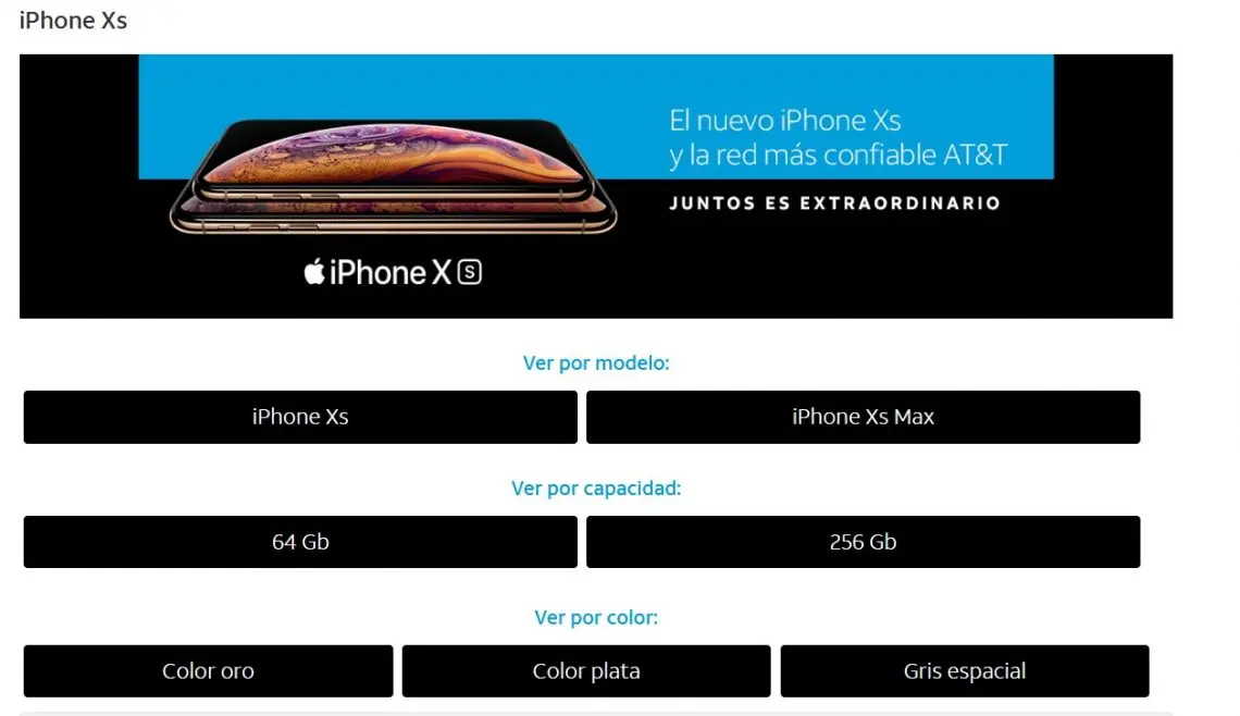 AT&T México inicia la preventa del iPhone Xs y Xs Max del 14 hasta el 20 de septiembre