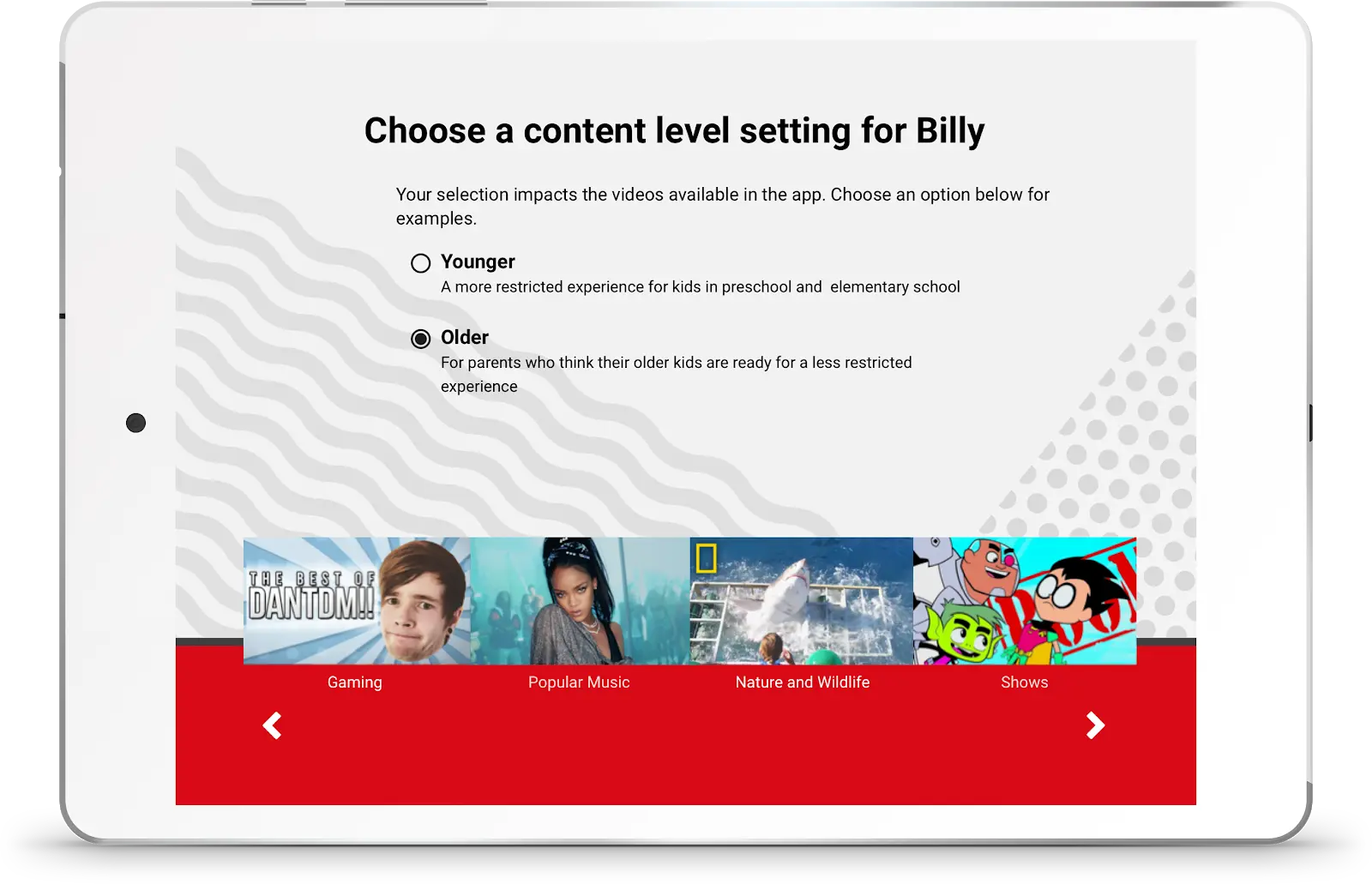 YouTube Kids ahora permite a los padres crear listas de contenidos aprobados