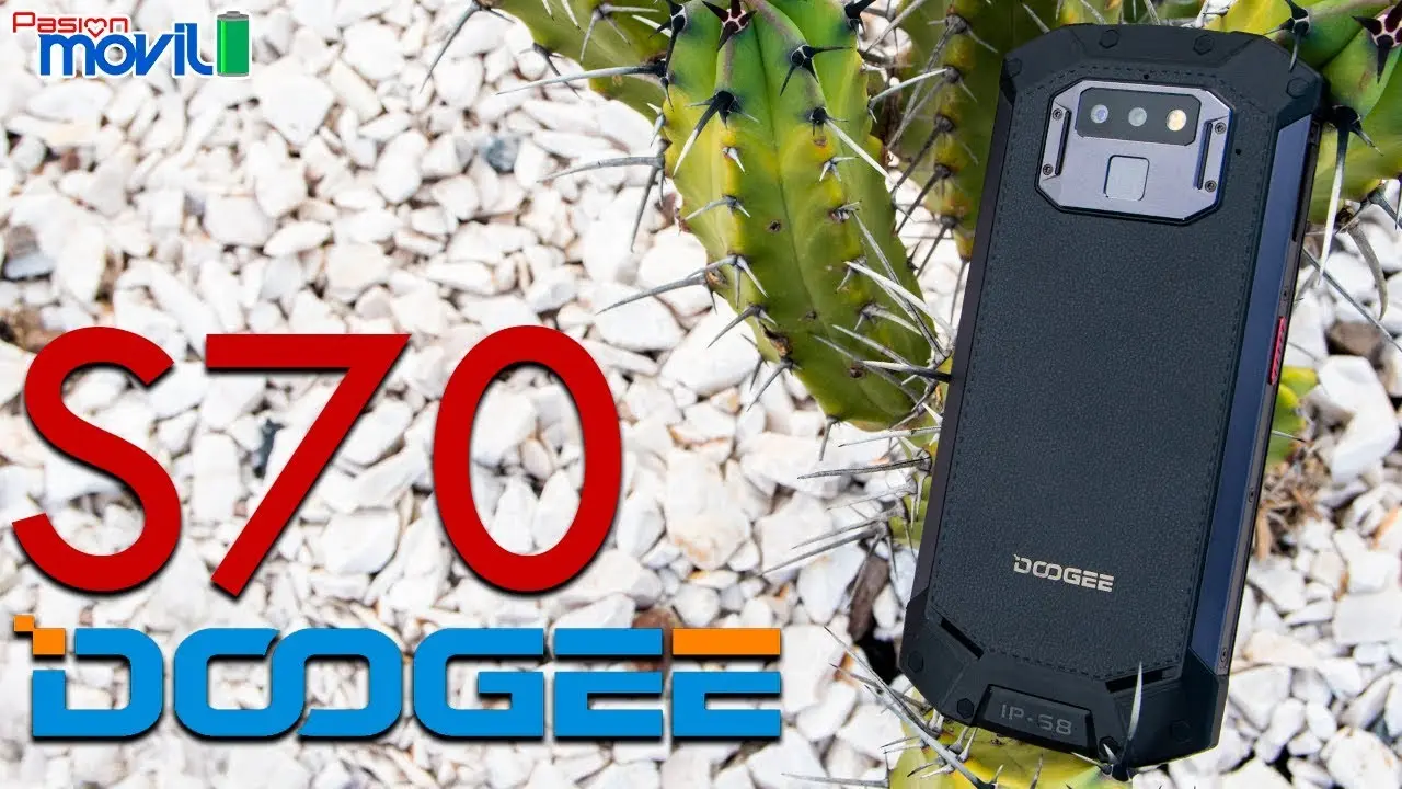 Unboxing del smartphone S70 de Doogee