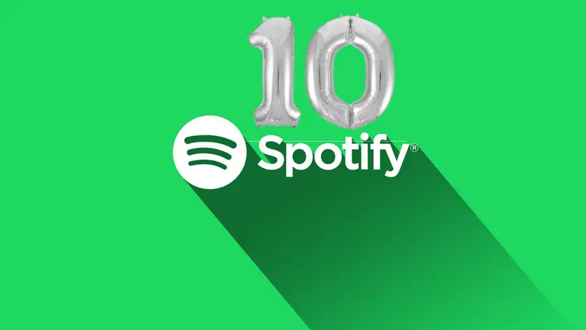 10 años de música con Spotify
