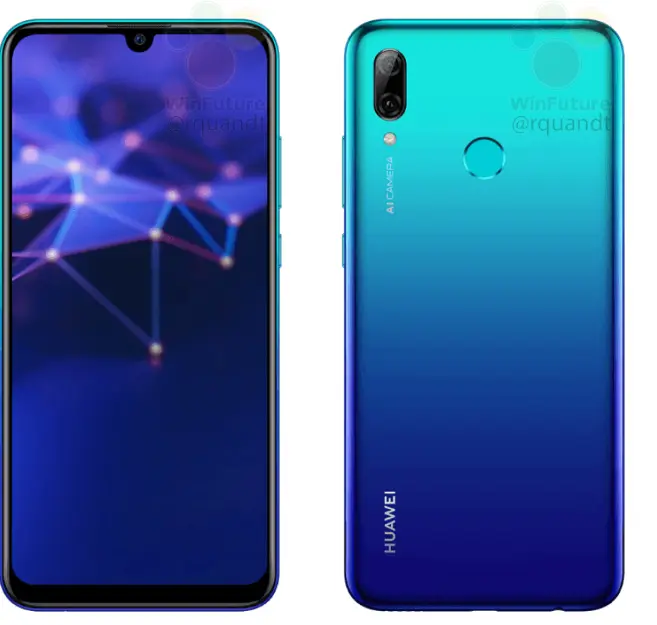 Huawei P Smart 2019 en imágenes filtradas