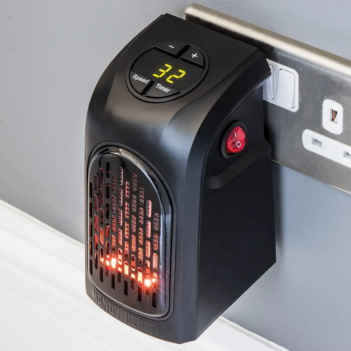No te mueras de frío con este calentador eléctrico portátil