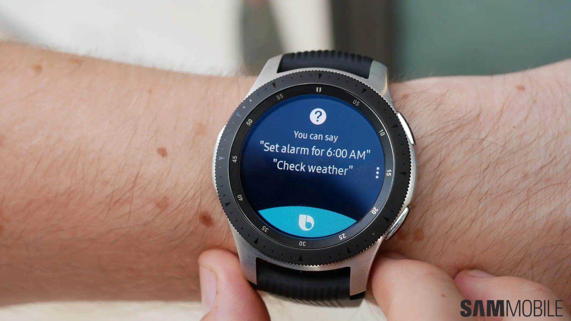 Samsung patenta lector de huellas en pantalla para smartwatch