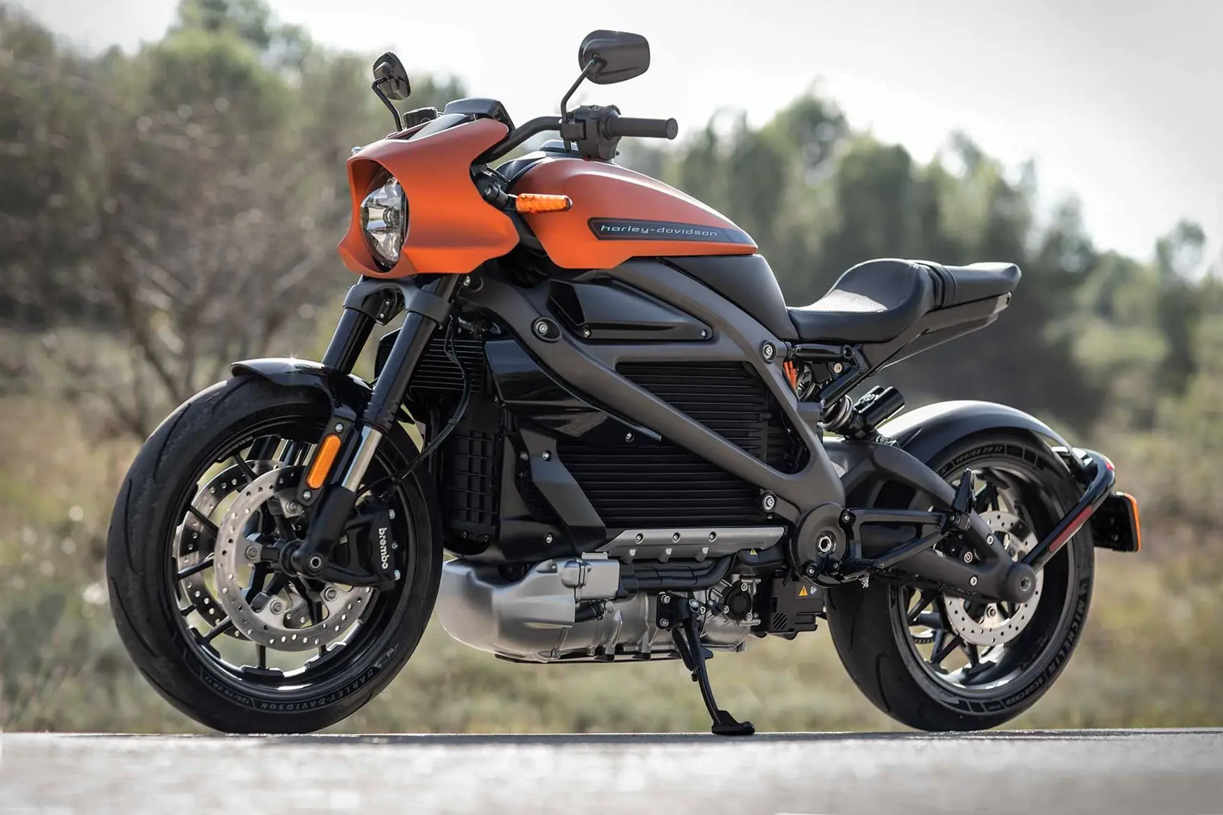 Panasonic y Harley-Davidson muestran motocicleta eléctrica #CES2019