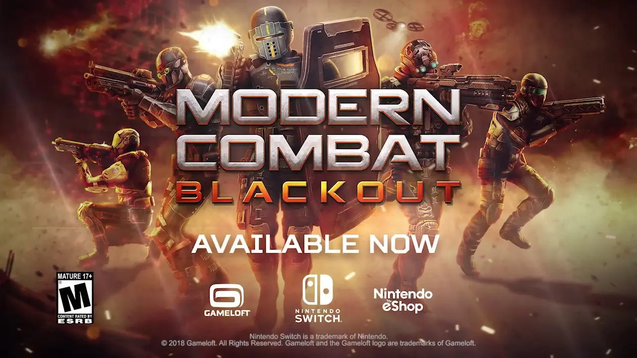 Modern Combat: Blackout llega al Nintendo Switch