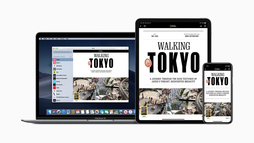 Apple News+, el nuevo servicios de suscripción para revistas y periódicos