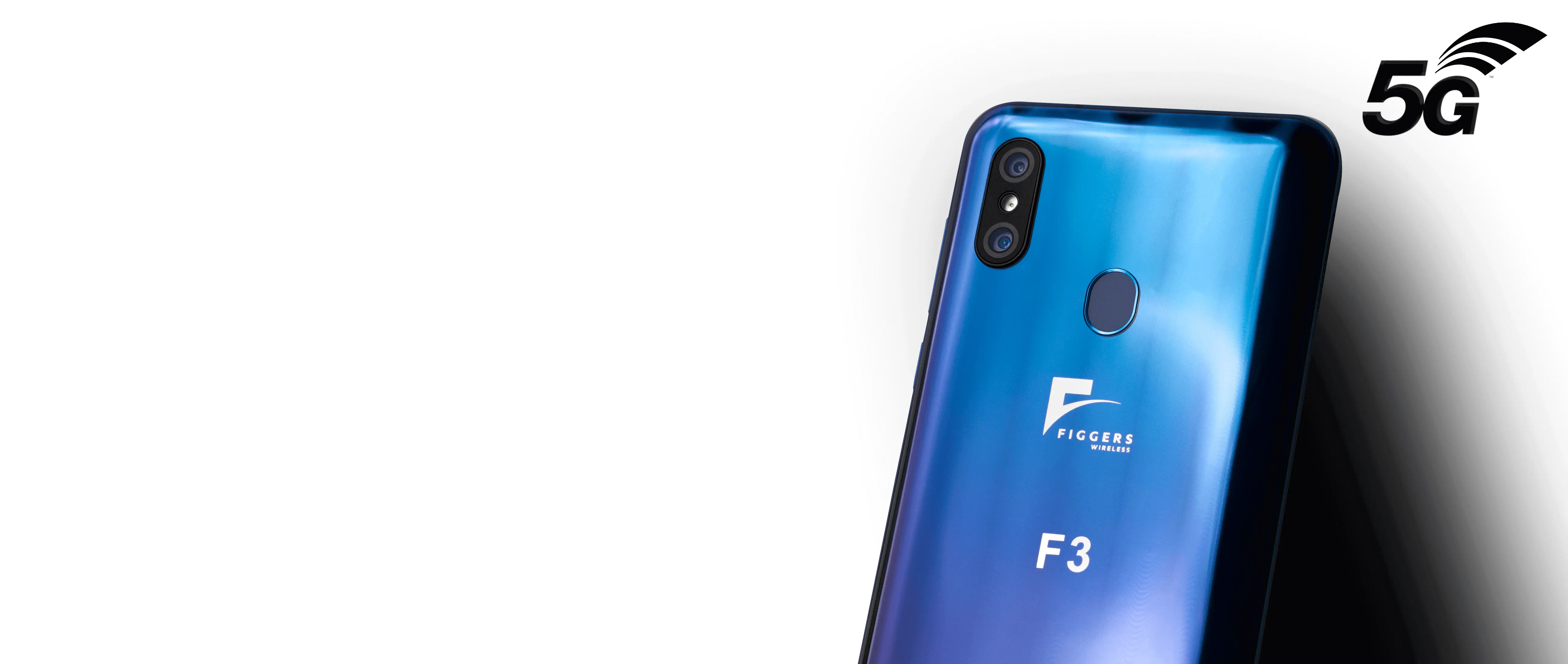 Figgers F3 es el primer smartphone 5G con carga inalámbrica de hasta 5 metros