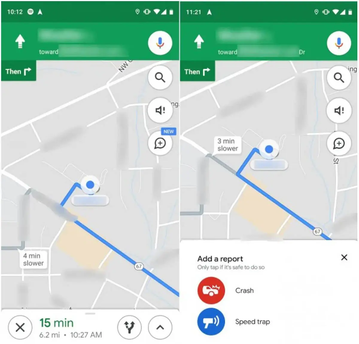 Google Maps ya permite reportar accidentes y radares de velocidad