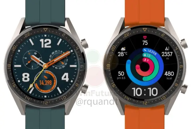 Huawei lanzaría dos smartwatches de la serie GT con Lite OS