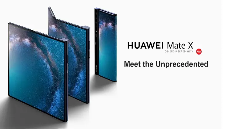 Huawei espera lanzar dispositivos plegables con valor de 1000 euros