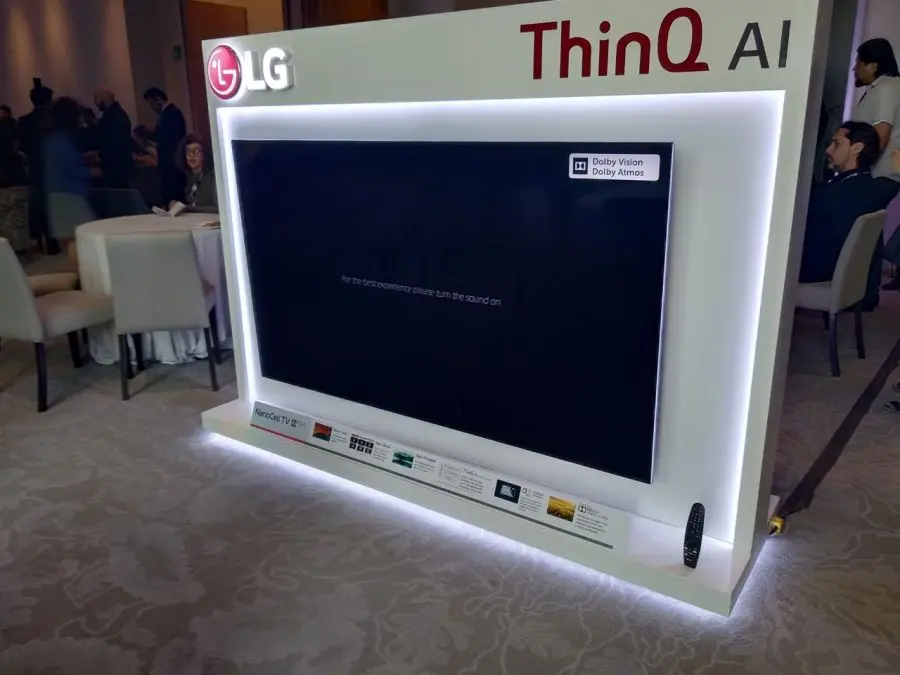 LG presenta su nueva línea de smart TVs LG TV AI ThinQ 2019