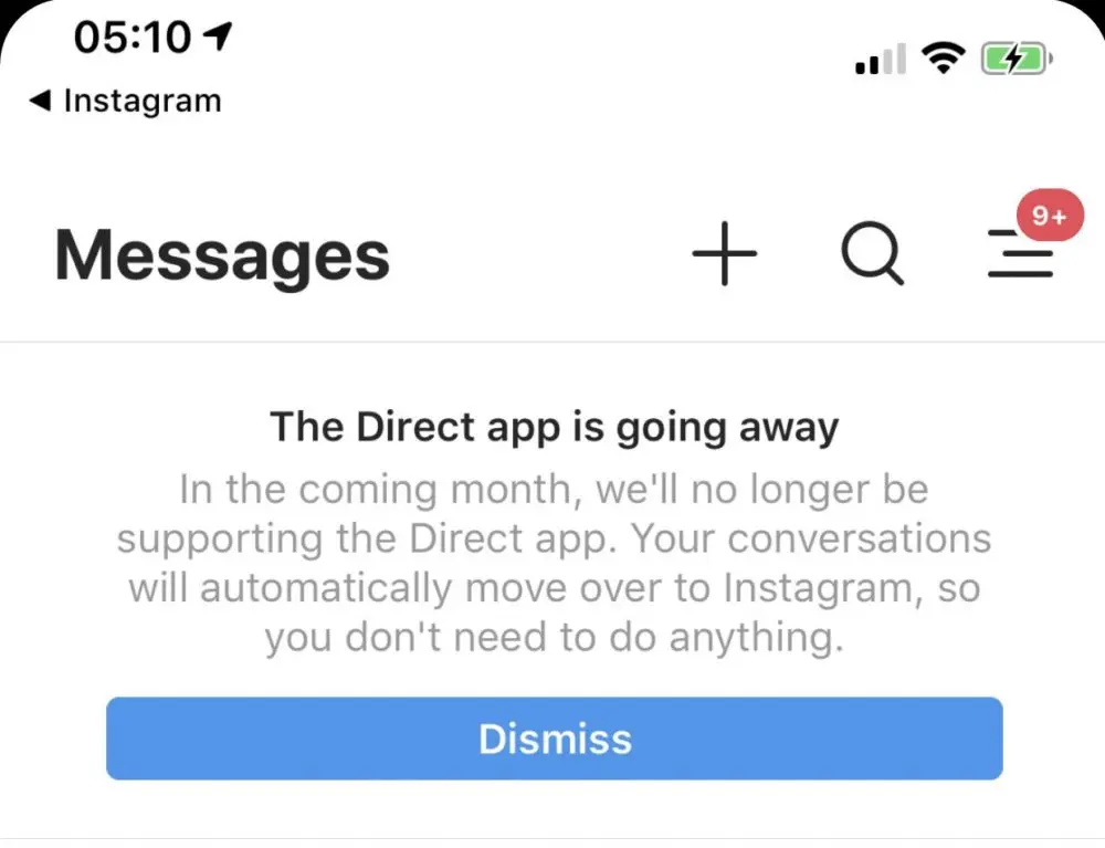 Instagram Direct desaparecerá en Junio