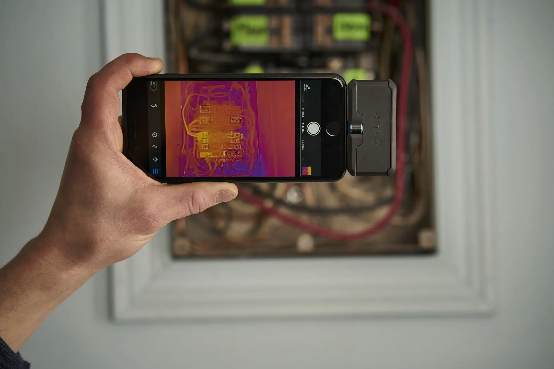 Usa tu smartphone para revisar el estado de tus paredes