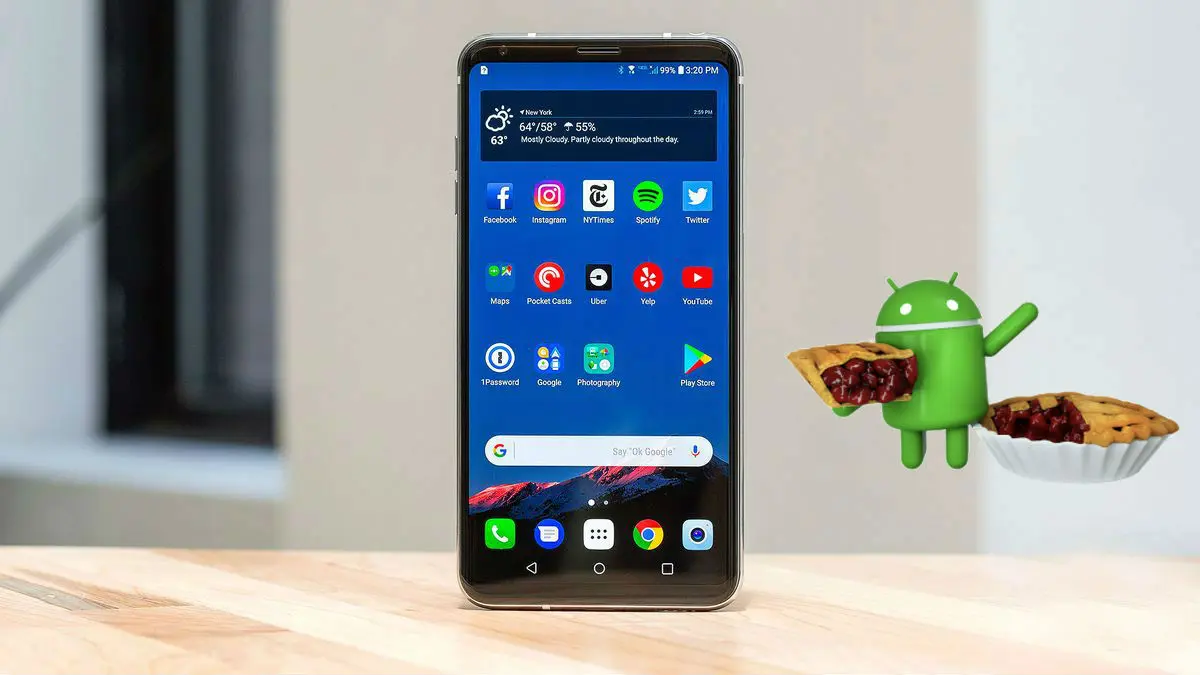 LG V30 comienza a recibir Android Pie de forma oficial