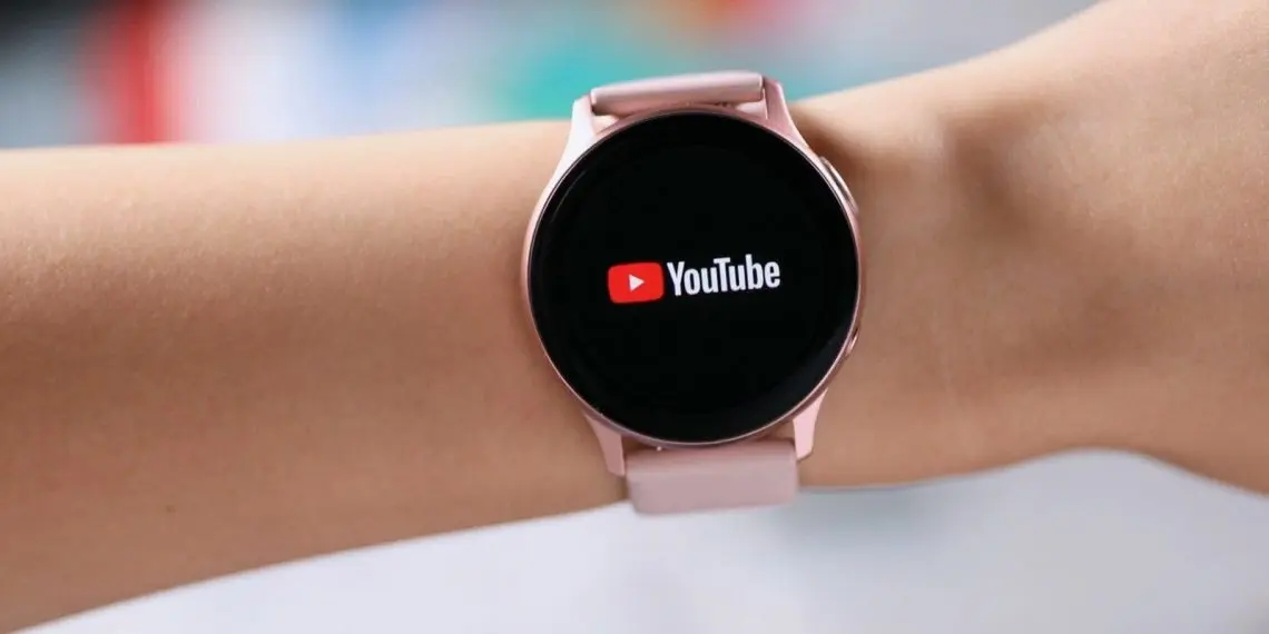 youtube on galaxy watch active 2