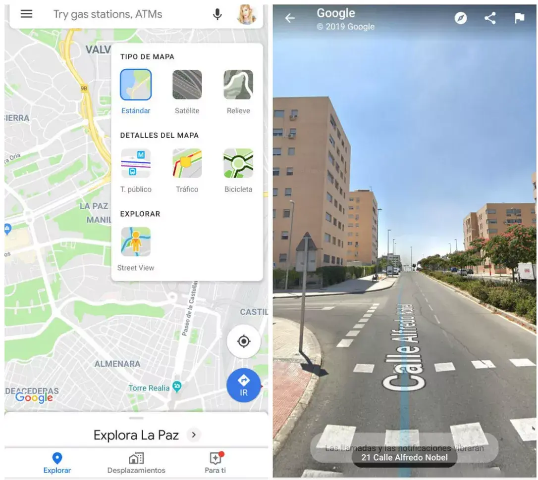 Google Maps para Android incorpora función de StreetView