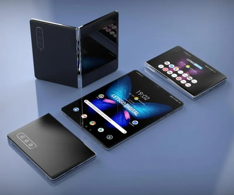 Así luciría el Samsung Galaxy Fold 2, según una patente