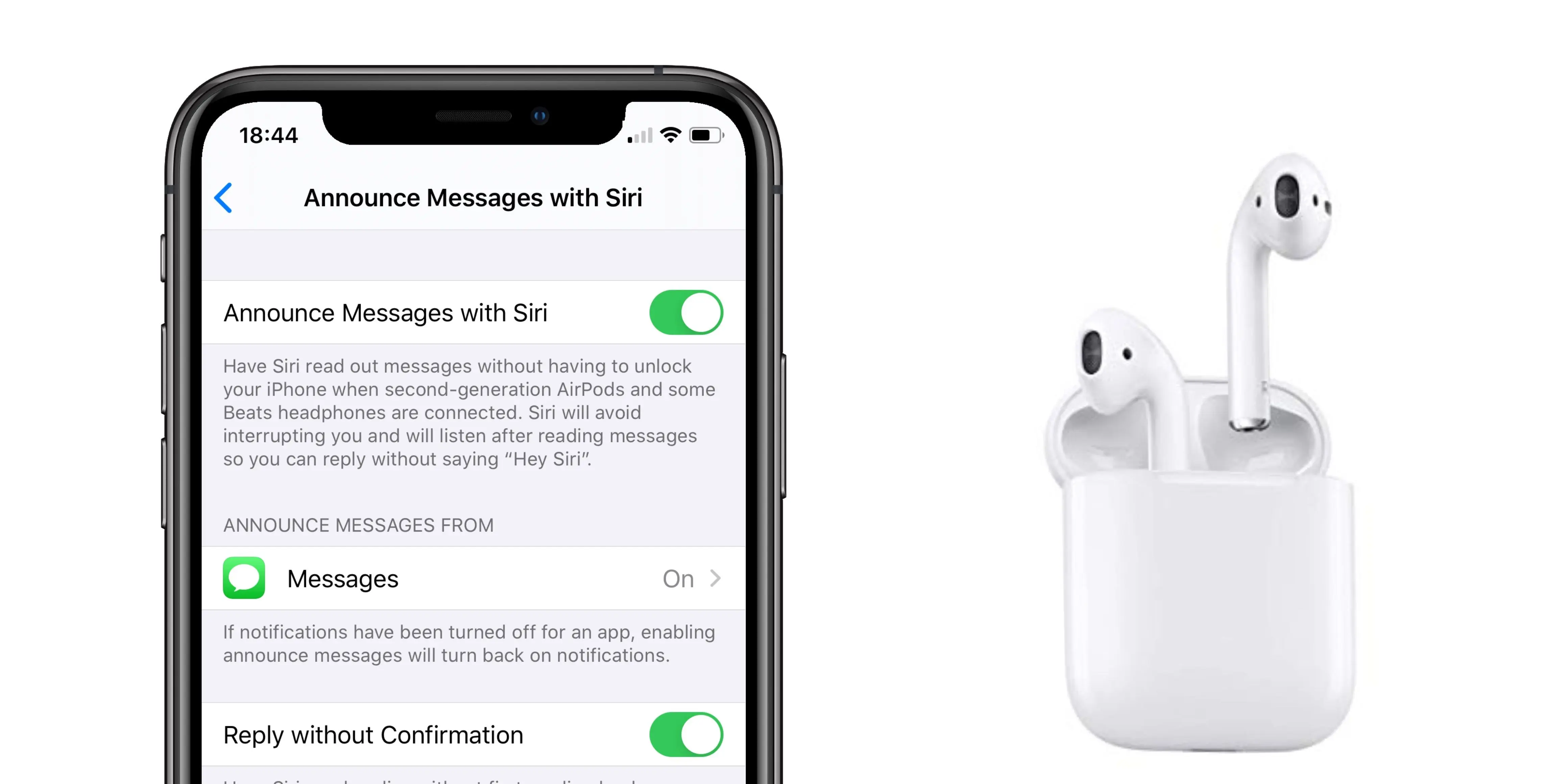 airpods announce messages airpods announce messages