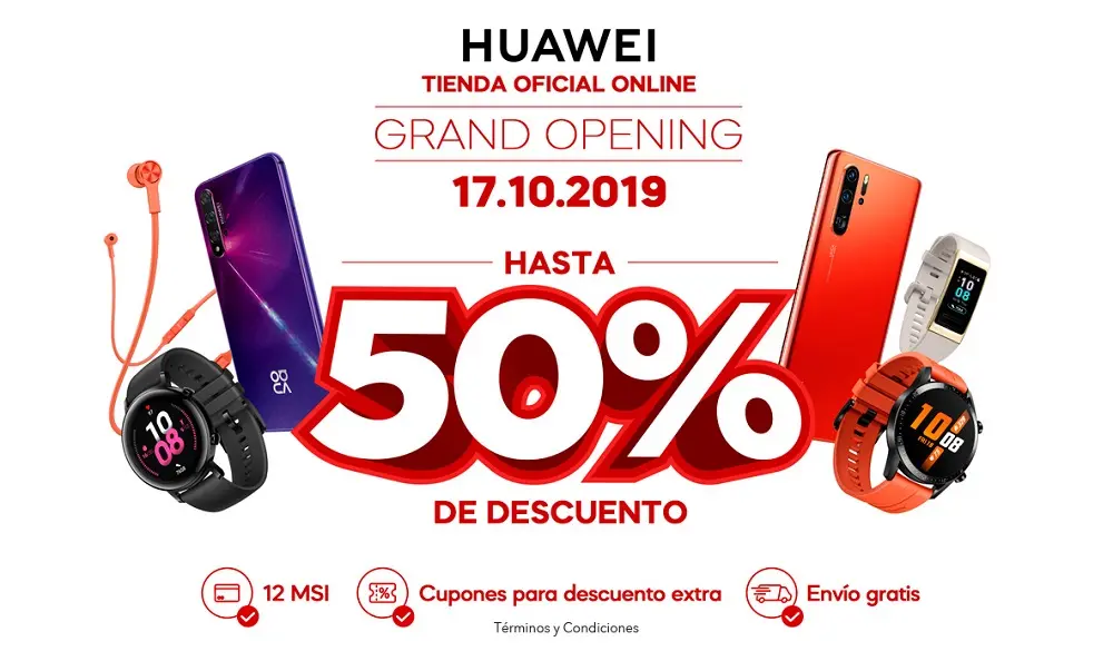Huawei lanza nueva tienda en línea para México
