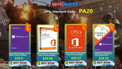 Disfruta de todas las funciones de Windows 10 Pro a un super precio en whokeys.com