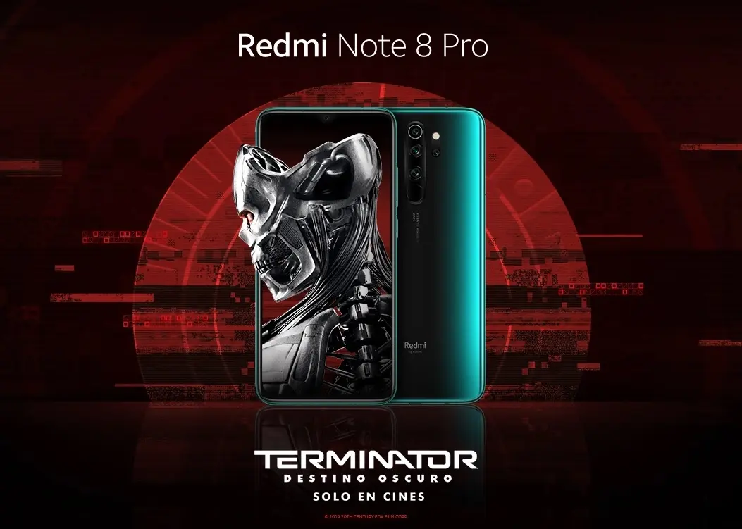 Redmi Note 8 Pro tendrá una edición especial de “Terminator”