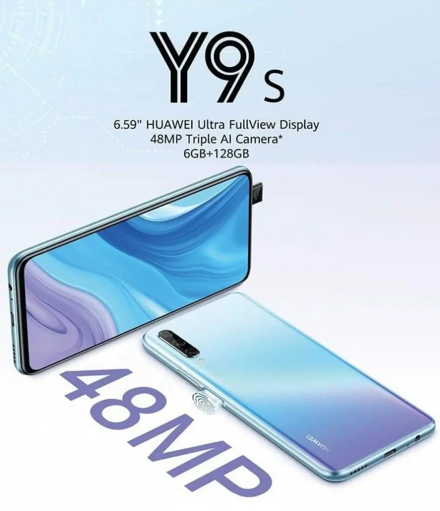 Huawei prepara el lanzamiento del Y9s
