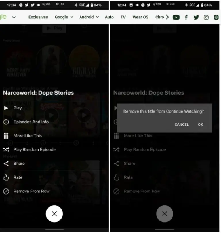 Netflix prueba nuevo menú en Android y agregaría nuevo botón