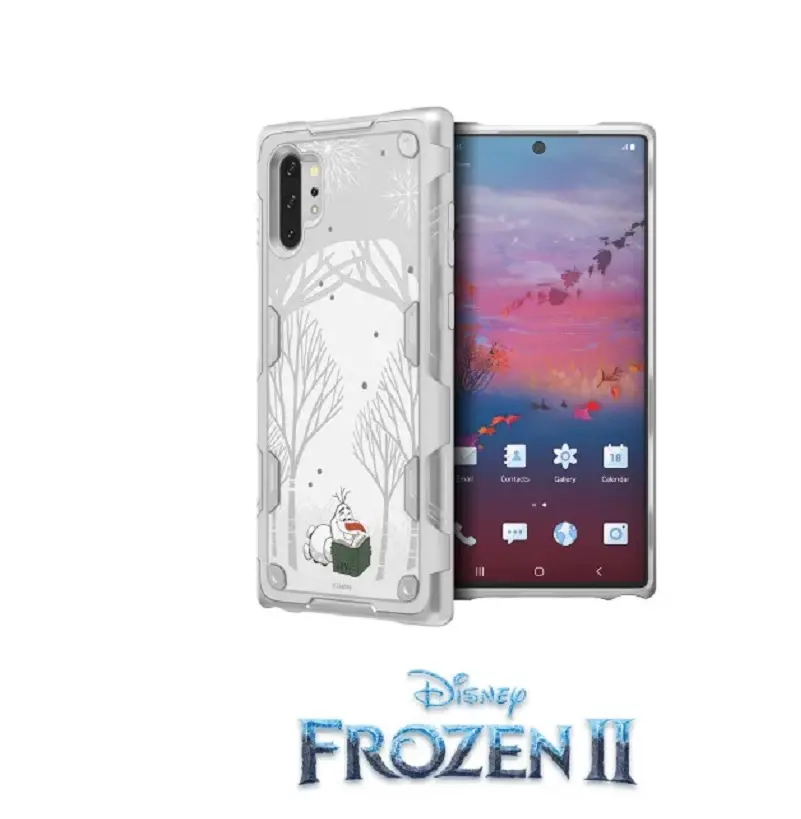 Nombre Personalizado Frozen Disney Olaf carácter f62 Billetera Teléfono Estuche Para SAMSUNG