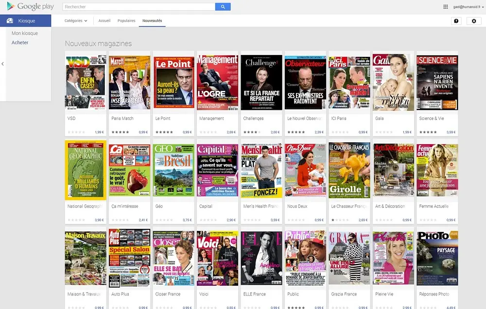 Google News cierra su servicio de revista electrónica