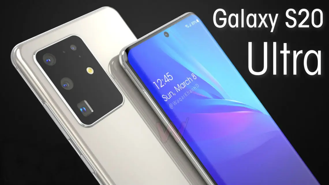 El diseño del Galaxy S20 Ultra se filtra en imagen promocional