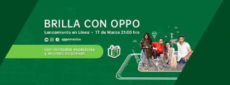 OPPO México hoy presentará su nuevo smartphone a las 21:00 horas